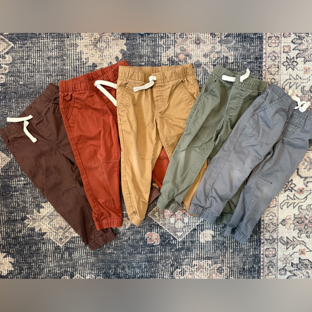 Kids Multi-Color Jogger Pants Set